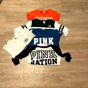 Pink Victoria Secret Tshirts all size S